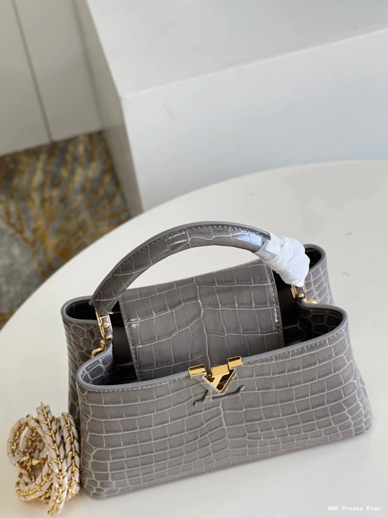 AAA Replica Ru LOUIS BB CAPUCINES VUITTON 0802